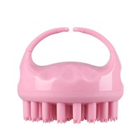 Colorful Shampoo Scalp Silicone Hair Detangling Massage Brush