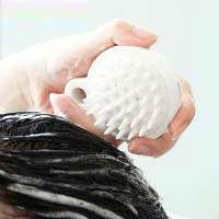 Soft Silicone Hair Scalp Massager Shampoo Brush Scalp Care Brush For Women Men Kids